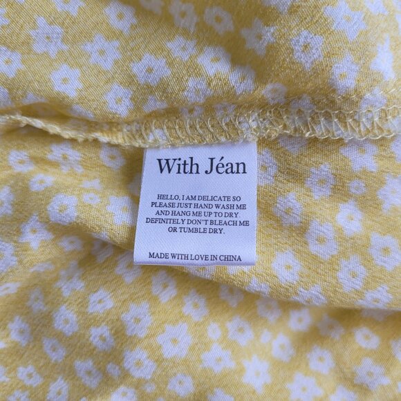With Jéan Isabelle Dress Daisy Lemon XS - Picture 9 of 12